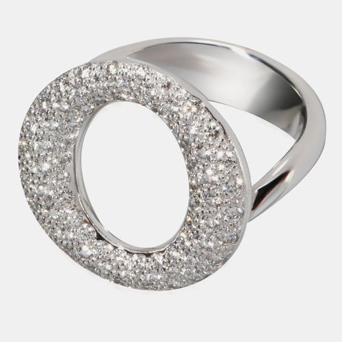 Tiffany & Co. 18K White Gold and Diamond Elsa Peretti Sevillana Diamond Ring EU 52.5 - Tiffany & Co. - Modalova