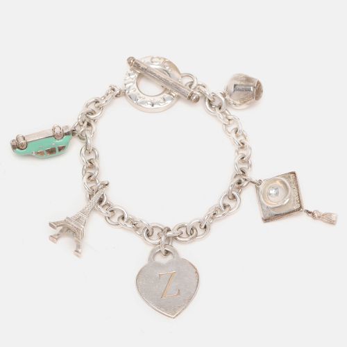 Tiffany & Co. Sterling Silver Multi Charms Toggle Bracelet - Tiffany & Co. - Modalova