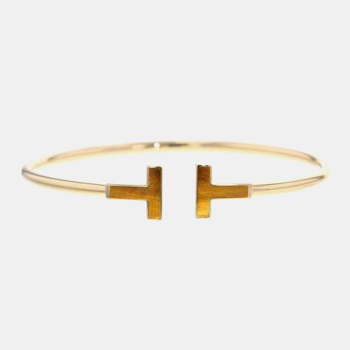 Tiffany & Co. 18K Yellow Gold Medium T-wire Bracelet - Tiffany & Co. - Modalova