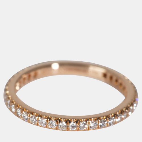 Tiffany & Co. 18K Rose Gold and Diamond Soleste Band Ring EU 50 - Tiffany & Co. - Modalova