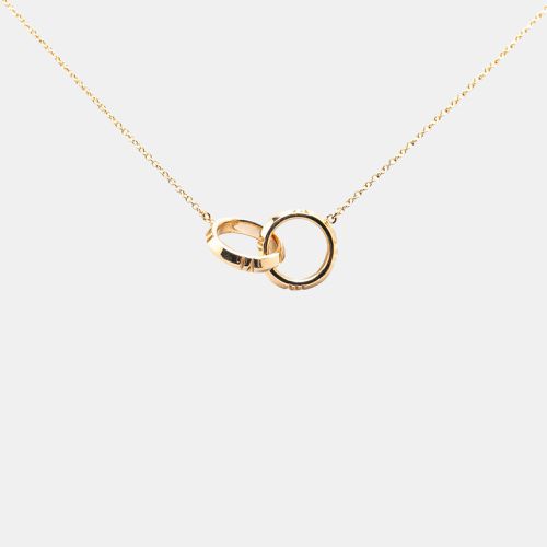 Tiffany & Co. 18K Yellow Gold Atlas X Closed Interlocking Pendant Necklace - Tiffany & Co. - Modalova