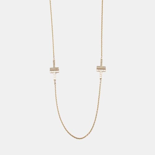 K Rose Diamond Tiffany T Station Necklace - Tiffany & Co. - Modalova