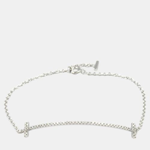 K Gold Dimaond T Smile Bracelet - Tiffany & Co. - Modalova