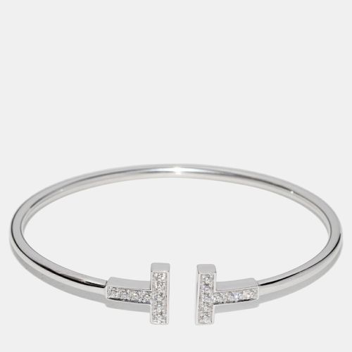 Tiffany & Co. 18K White Gold Diamond Twire Bracelet - Tiffany & Co. - Modalova