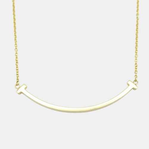 K Gold T Smile Necklace - Tiffany & Co. - Modalova