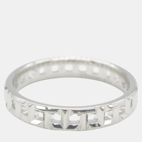 Tiffany & Co. 18K White Gold T Narrow Ring EU 52.5 - Tiffany & Co. - Modalova