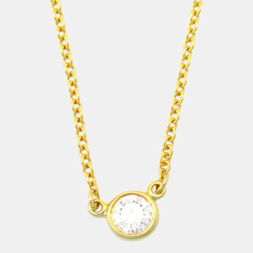 Tiffany & Co.18K Yellow Gold Diamond Else Peretti Diamond By The Yard Necklace - Tiffany & Co. - Modalova