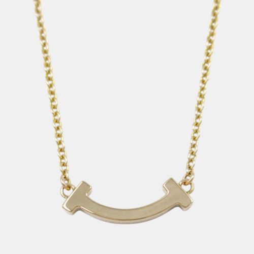 Tiffany & Co. 18K Yellow Gold T Smile Mini Necklace - Tiffany & Co. - Modalova