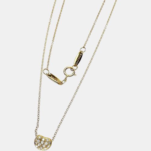 Tiffany & Co. 18K Yellow Gold Bean Diamond Necklace - Tiffany & Co. - Modalova