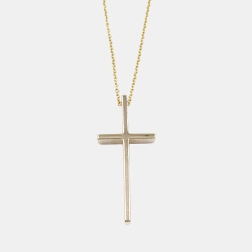 K Rose Cross Pendant Necklace - Tiffany & Co. - Modalova