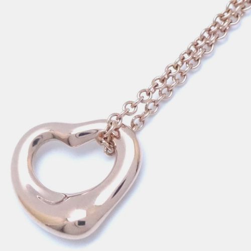 Tiffany & Co. 18K Rose Gold Open Heart Pendant Necklace - Tiffany & Co. - Modalova