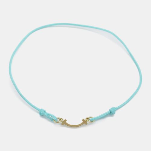 Tiffany & Co. 18K Yellow Gold T Smile Cord Bracelet - Tiffany & Co. - Modalova