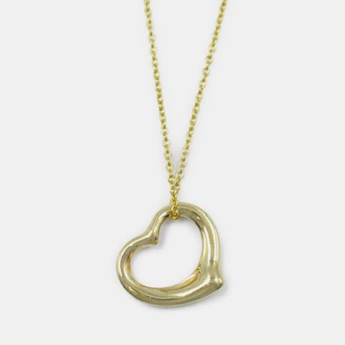 K Gold Open Heart Pendant Necklace - Tiffany & Co. - Modalova