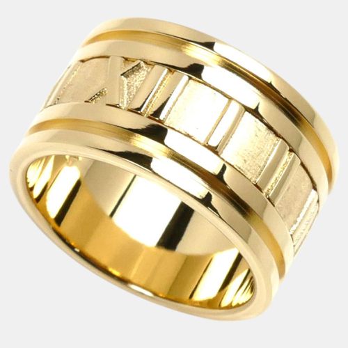 Tiffany & Co. 18K Yellow Gold Atlas Band Ring EU 57 - Tiffany & Co. - Modalova