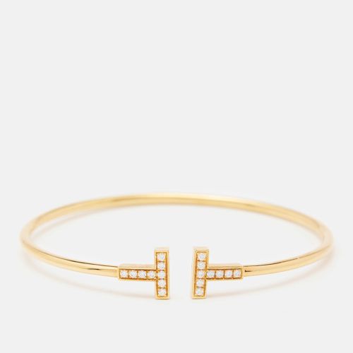 Tiffany & Co. Tiffany T Diamonds 18k Yellow Gold Bracelet - Tiffany & Co. - Modalova