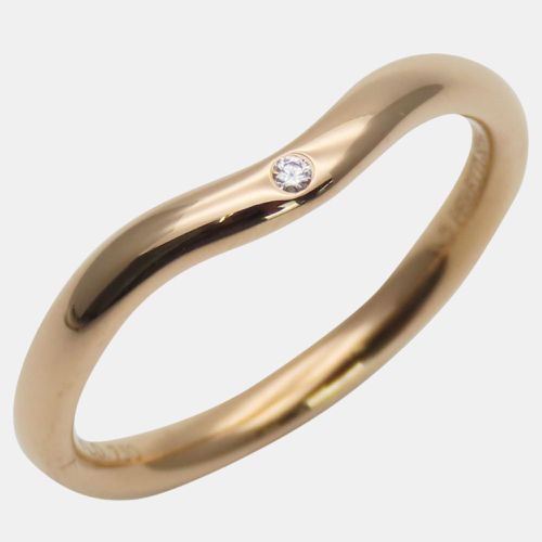 Tiffany & Co. 18K Pink Gold Curved Band Ring EU 49.5 - Tiffany & Co. - Modalova