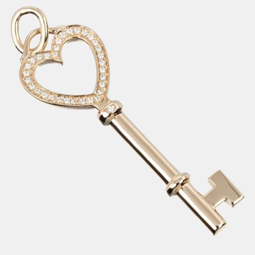 Tiffany & Co. 18K Pink Gold Heart Key Pendant - Tiffany & Co. - Modalova