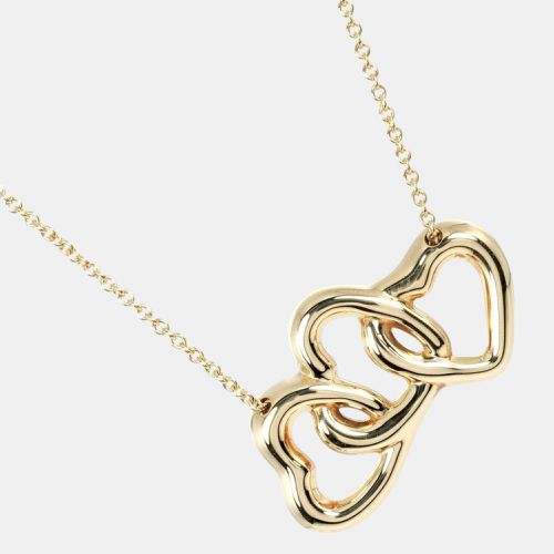 Tiffany & Co. 18K Yellow Gold Triple Heart Necklace - Tiffany & Co. - Modalova