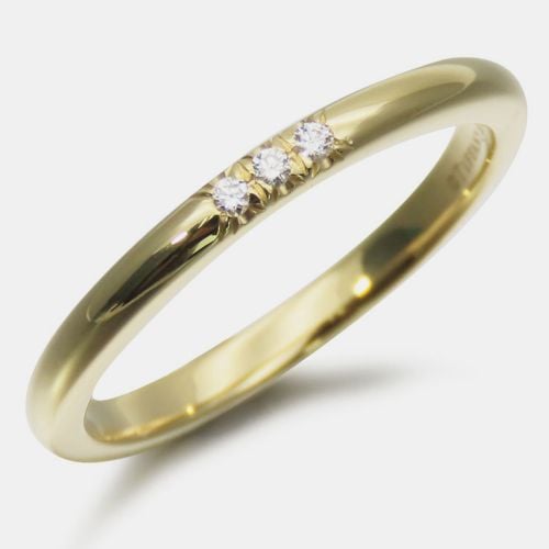 K Gold and Diamond Band Ring EU 51 - Tiffany & Co. - Modalova