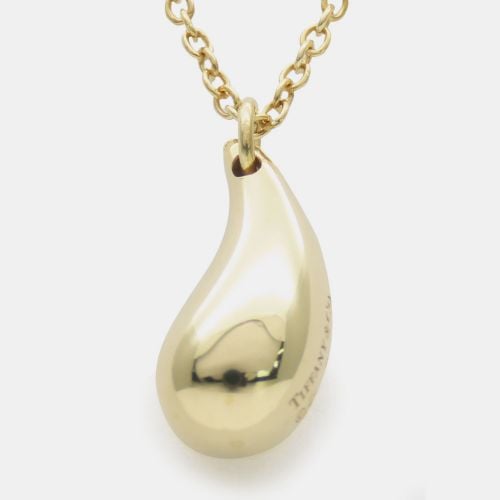 K Gold Teardrop Necklace - Tiffany & Co. - Modalova