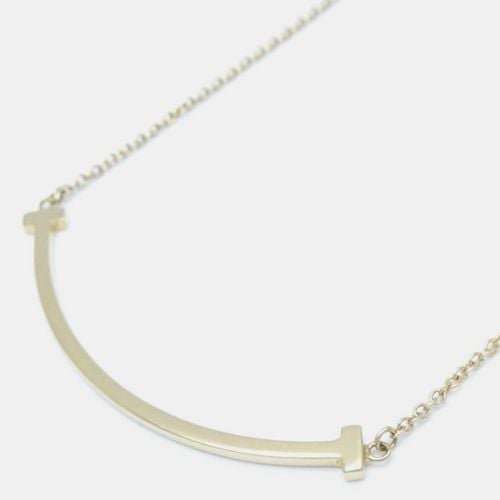 K Gold T Smile Pendant Necklace - Tiffany & Co. - Modalova