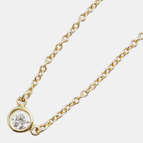 Tiffany & Co. 18K Yellow Gold and Diamond Elsa Peretti Diamonds By The Yard Pendant Necklace - Tiffany & Co. - Modalova