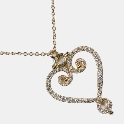 Tiffany & Co. 18K Yellow Gold and Diamond Paloma Picasso Pendant Necklace - Tiffany & Co. - Modalova