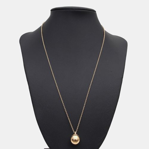 Tiffany & Co. 18K Yellow Gold Hardwear Ball Pendant Necklace - Tiffany & Co. - Modalova