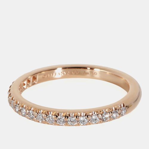 Tiffany & Co. 18k Rose Gold 0.17 CTW Soelste Band Ring EU 48 - Tiffany & Co. - Modalova