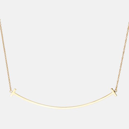 Tiffany & Co. T Smile 18k Yellow Gold Extra Large Pendant Necklace - Tiffany & Co. - Modalova