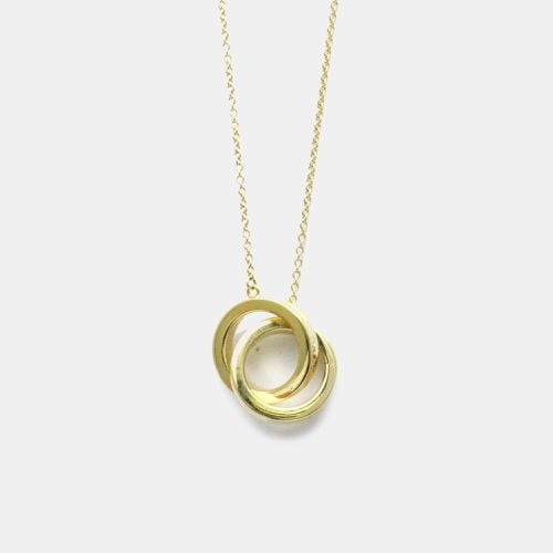 K Gold 1837 Interlocking Circles Pendant Necklace - Tiffany & Co. - Modalova