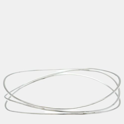 Tiffany & Co. 18K White Gold Elsa Peretti Wave 3-Row Bangle Bracelet - Tiffany & Co. - Modalova