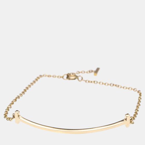 Tiffany & Co. 18K Rose Gold T Smile Chain Bracelet - Tiffany & Co. - Modalova