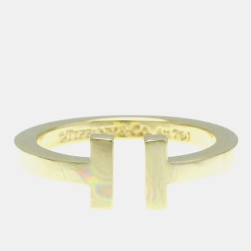 Tiffany & Co. 18K Yellow Gold T Square Band Ring EU 57 - Tiffany & Co. - Modalova