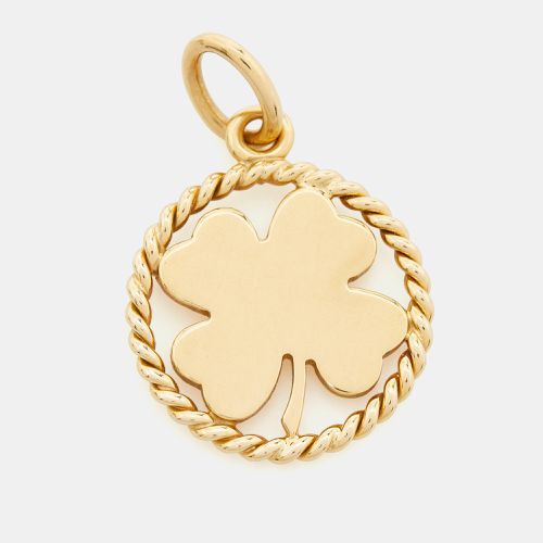 Tiffany & Co. Four Leaf Clover 18k Yellow Gold Round Pendant - Tiffany & Co. - Modalova