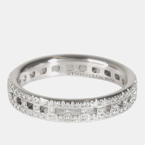 Tiffany & Co. 18k White Gold 0.23 Ct Tiffany True Band Ring EU 52 - Tiffany & Co. - Modalova