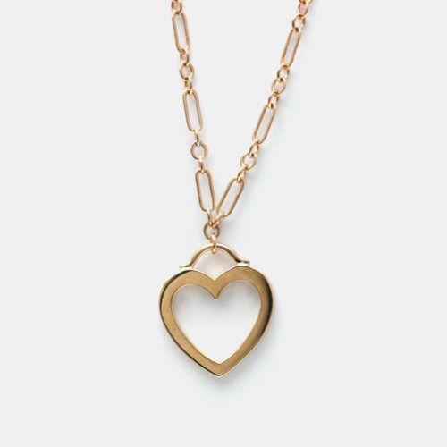 Tiffany & Co. 18K Rose Gold Sentimental Heart Pendant Necklace - Tiffany & Co. - Modalova