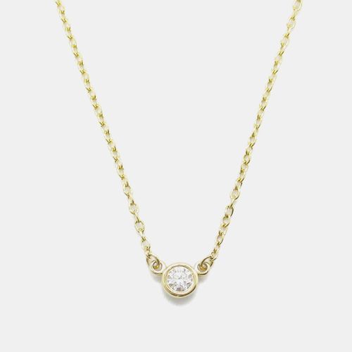 Tiffany & Co. 18K Yellow Gold Diamonds by the Yard Pendant Necklace - Tiffany & Co. - Modalova