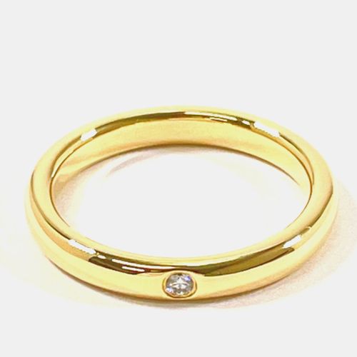 Tiffany & Co. 18K Yellow Gold Elsa Peretti Diamond Band Ring EU 50 - Tiffany & Co. - Modalova