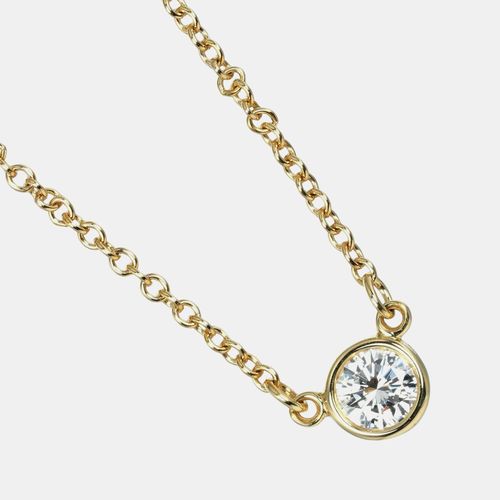 Tiffany & Co. 18K Yellow Gold Diamond Necklace - Tiffany & Co. - Modalova