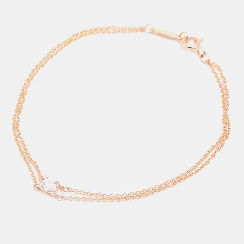 Tiffany & Co. 18K Pink Gold Tiffany Solitaire Diamond Bracelet - Tiffany & Co. - Modalova