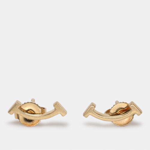 K Gold T Smile Stud Earrings - Tiffany & Co. - Modalova