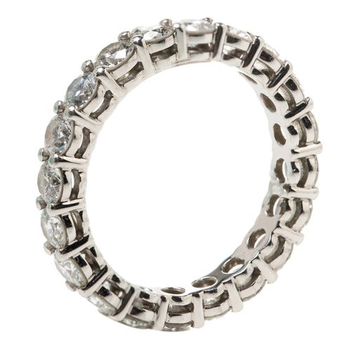 Tiffany & Co. Tiffany Embrace Diamond Platinum Eternity Band Ring 46 - Tiffany & Co. - Modalova