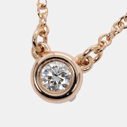 Tiffany & Co 18K Yellow Gold Diamond By The Yard Pendant Necklace - Tiffany & Co. - Modalova