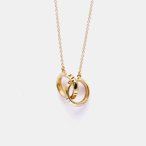 Tiffany & Co. 18K Rose Gold Atlas X Closed Interlocking Pendant Necklace - Tiffany & Co. - Modalova