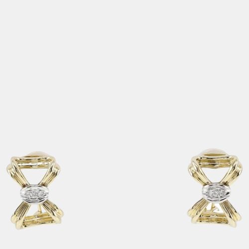 Tiffany & Co. Platinum, 18k Yellow Gold Bow earring - Tiffany & Co. - Modalova