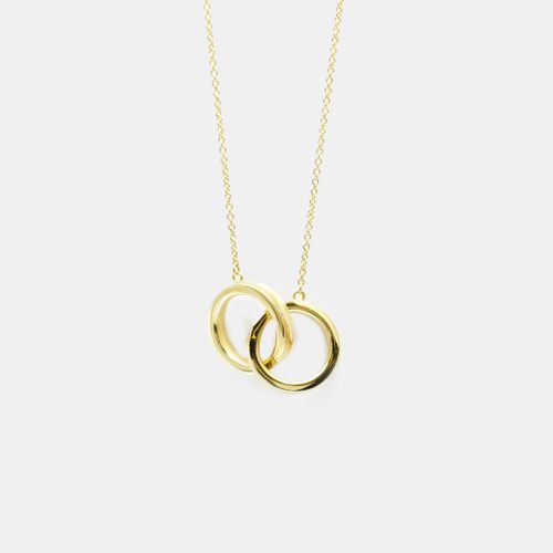 Tiffany & Co. 18K Yellow Gold 1837 Interlocking Circles Pendant Necklace - Tiffany & Co. - Modalova