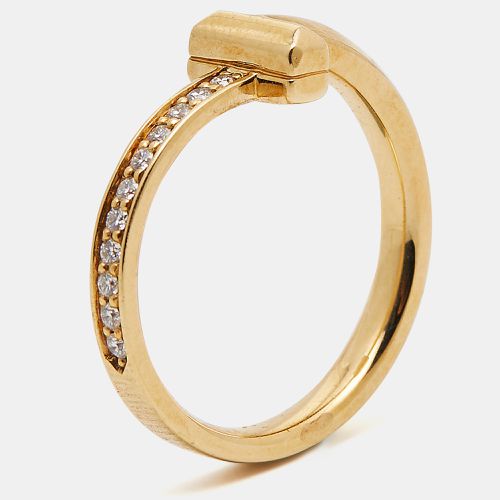 Tiffany & Co. Tiffany T T1 Diamonds 18k Yellow Gold Ring Size 52 - Tiffany & Co. - Modalova