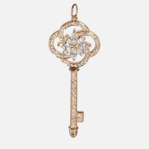 Tiffany & Co. 18k Rose Gold Victoria Large Key Pendant - Tiffany & Co. - Modalova