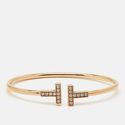 Tiffany & Co. Tiffany T Diamond 18k Yellow Gold Bracelet - Tiffany & Co. - Modalova